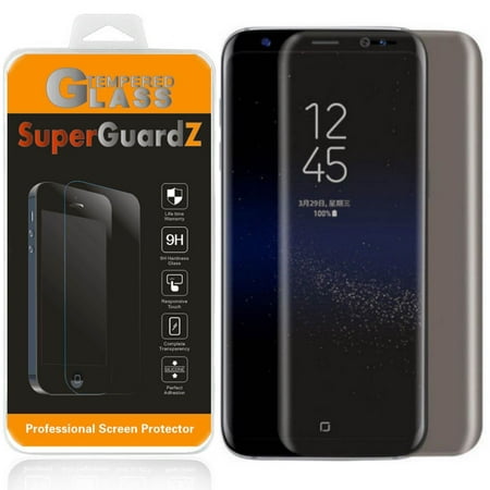 For Samsung Galaxy S7 Edge - SuperGuardZ 3D Curved [Full Cover] Privacy Anti-Spy Tempered Glass Screen Protector, 9H, Anti-Scratch, Anti-Bubble,