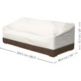 thumbnail image 2 of Beige+Light Brown 210D Protective Cover for 3 Seater Sofa, 2 of 5