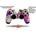 thumbnail image 2 of Skin for Sony PS4 Dualshock Controller PlayStation 4 Original Slim and Pro Brushed Circles Pink (CONTROLLER NOT INCLUDED), 2 of 3