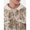 thumbnail image 4 of No Boundaries Men's & Big Men's Polar Fleece Hooded Button Up Jacket, Sizes XS-5XL, 4 of 5