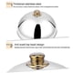 thumbnail image 5 of Stainless Steel Dome Dish Cover Table Food Cover Food Cover Western Restaurant Cover Teppanyaki Dis, 5 of 5