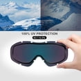 thumbnail image 3 of Gafas de Esquí OutdoorMaster OTG con Protección UV 100% Negras, 3 of 7
