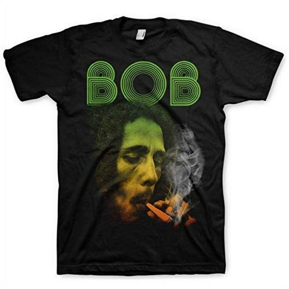Bob Marley - T-shirt Smoking Da Erb (in Xl)