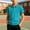Blue, variant on Unisex Solid Color Short Sleeve Polo Shirt with Contrast Trim, Comfortable Shirt for Boys & Girls, School & Daily Activities, 3-12 Years Orange 5-6 Years