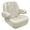 Platinum, variant on Wise 3127-1890 Premier Series Mid Back Pontoon Helm with Flip Up Arm Rests, Slate / Dark Neutral