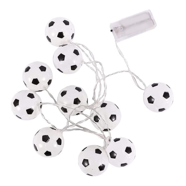 LED String Lights Sports Outdoor Theme Football Basketball String Lights Ambience Scene Arrangement Decoration Light Decoration