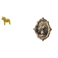 thumbnail image 1 of Adorno De Caballo Dala Sueco Coleccionable, Figura De Caballo Dalecarliano, Escultura Animal, Marco De Resina, Diseño Vintage, Artesanías, Colecciones, Soporte Para Fotos, Decoración De, 1 of 8