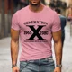 thumbnail image 3 of 2024 Camiseta para hombre con estampado de generación, camiseta de verano para hombre, camiseta de manga corta, ropa de calle informal de moda, ropa luminosa para hombre, camisetas, 3 of 5