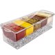 thumbnail image 5 of Ice Cold 5 Compartment Condiment Server Rack-service Tray Container With 5 Removable Trays, 5 of 5
