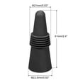 thumbnail image 2 of Uxcell Silicone Wine Bottle Stoppers Sealer Caps Cover for Drink Black 8Pack, 2 of 5