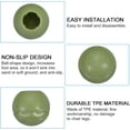 thumbnail image 4 of SHILIU-0.55 Inch Chair Feet Replacement, 4 Pack TPE Outdoor Camping Chair Leg Tips Ball Cap Folding Chair Legs Floor Protectors Stability on Rugged Fit for 0.55"(14mm) Chair Feet, Green, 4 of 4