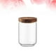 thumbnail image 2 of EeaseMX Recipiente hermético de vidrio borosilicato transparente para granos, contenedor de alimentos para el hogar (700 ml), 2 of 7