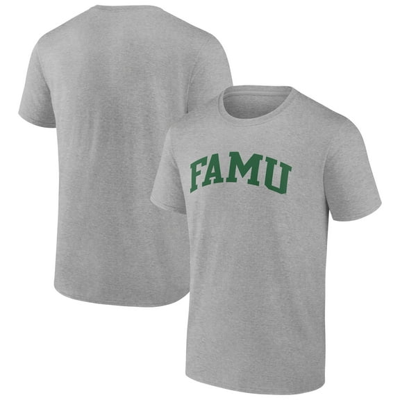 Men's Heather Gray Florida A&M Rattlers Basic Arch T-Shirt