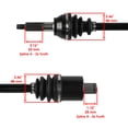 thumbnail image 3 of NEW for Polaris 1380197 1380240 Rear Right or Left Complete CV Joint Axle, 3 of 7