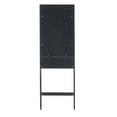 thumbnail image 3 of UWR-Nite Over The Toilet Storage Cabinet, Double Door Bathroom Storage Organizer, Bathroom Shelf Over Toilet, Toilet Rack with Inner Shelf and Open Storage Shelf, 3 of 5