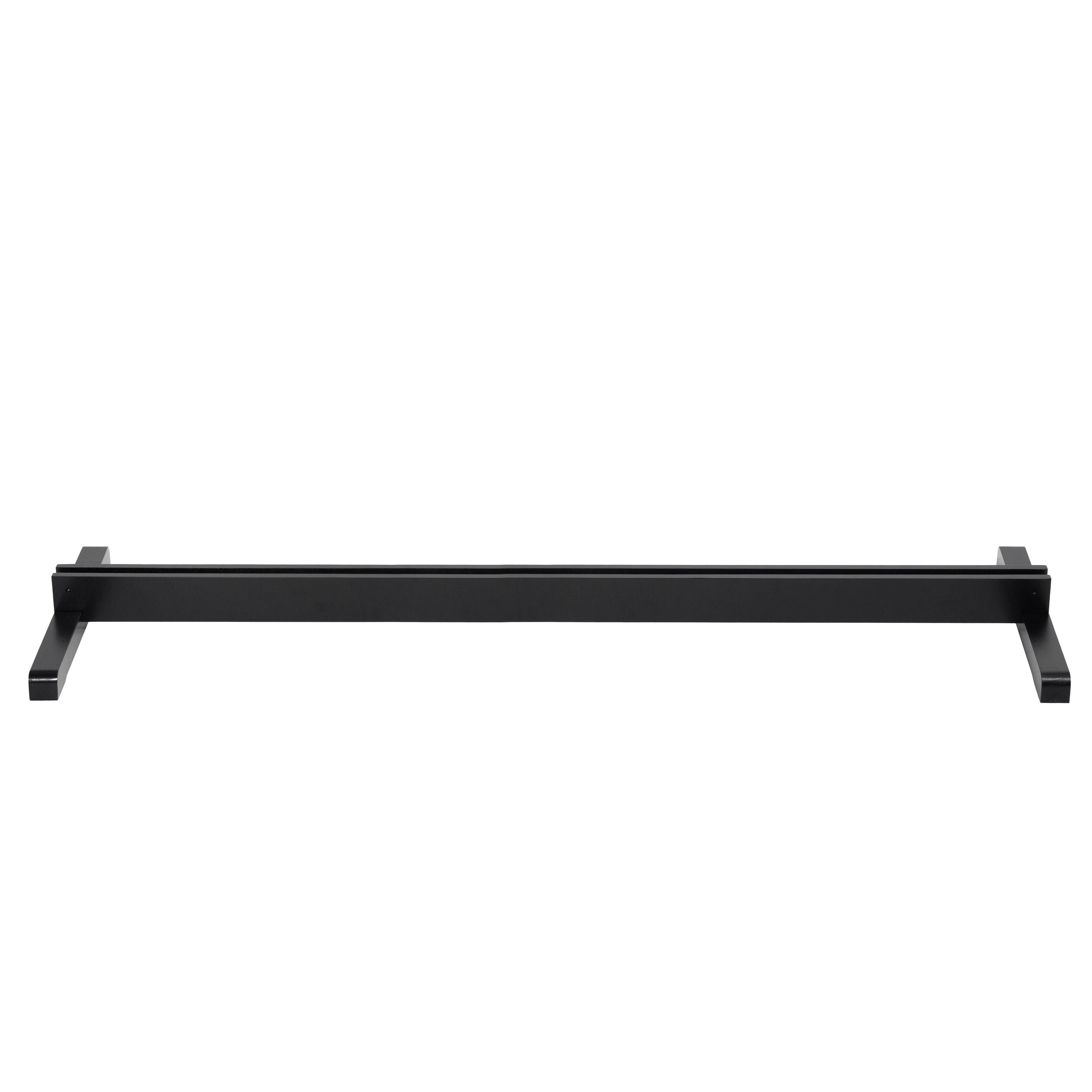 Room Divider Stand Black 4 Panel