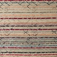 thumbnail image 1 of Ahgly Company Tapis d'Intérieur Lavables en Machine Abstrait Carré Clair Beige Français, 7' Carré, 1 of 7