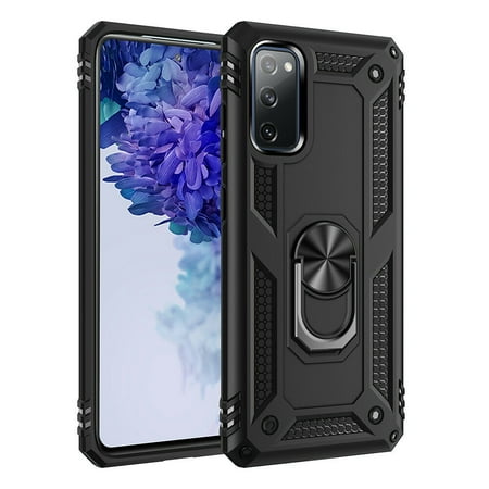 Pst Samsung Galaxy S Fe 5g Kickstand Rotating Ring Case Heavy Duty Hybrid Shock Absorption Rugged Hard Phone Case Cover Walmart Canada