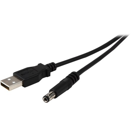 UPC: 0065030861120 | 2m USB to Type N Barrel Cable USB to 5.5mm 5VDC Power Cable USB2TYPEN2M