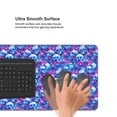 thumbnail image 5 of Xecao blue Skull purple flower Print Large Mouse Pad, 16x35.5in Mousepad, Professional Non-Slip Rubber Base Big Mouse Pad, Mouse Pad for Gaming & Office Full Desk Mouse Pad, 5 of 9