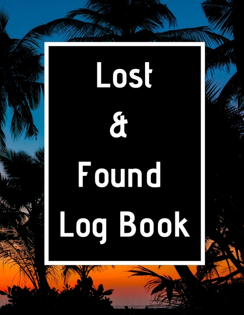 Lost & Found Log Book Lost Property Template Record All Items And Money Found Handy Tracker