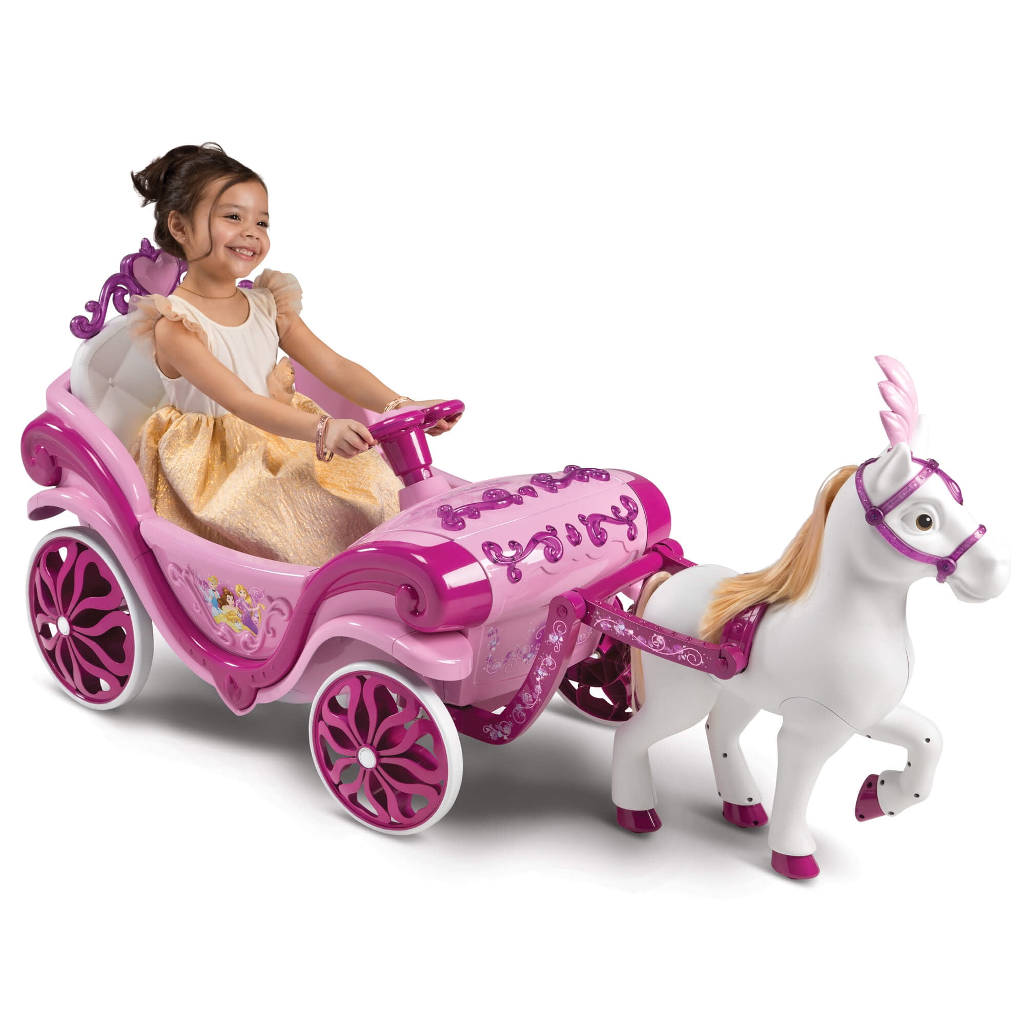 6v disney royal horse and carriage