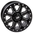 thumbnail image 3 of 4/137 Tusk Uinta Beadlock Wheel 15x7 6.0 + 1.0 Milled/Black for Honda Talon 1000R 2019-2022, 3 of 8