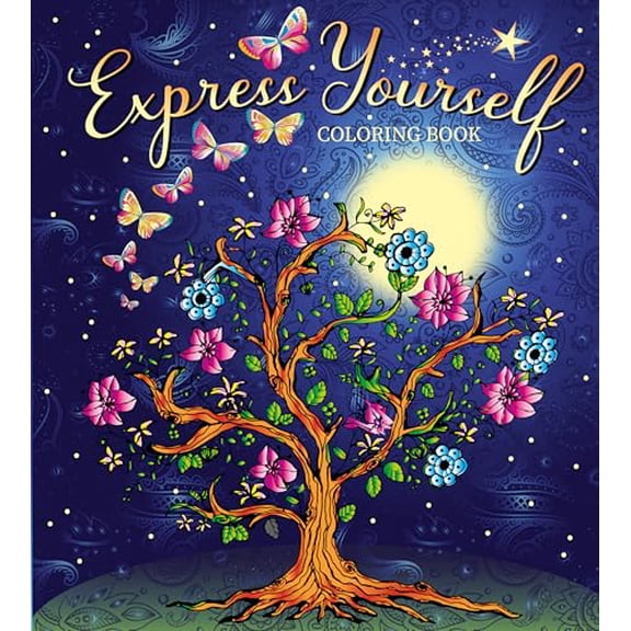 EXPRESS YOURSELF COLORING BOOK