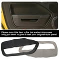 thumbnail image 5 of Armrest Door Panel Insert Cards Cover,Fit for 2005-2009 Ford Mustang Black, 5 of 9