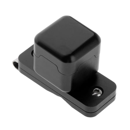 Aluminum Snooker Billiard Chalk Holder with Clip for Attachment to Your , Table Accessories , Black