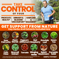 thumbnail image 2 of Simply Potents Prostate Support Supplement for Men, 120 Capsules – Enhanced Formula with Saw Palmetto, Beta-Sitosterol, Zinc, Pygeum, 2 of 7