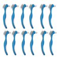 thumbnail image 1 of Paquete de 12 cepillos para dentaduras postizas, cepillo duro para limpieza de dentaduras postizas (hy), 1 of 4
