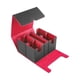 thumbnail image 4 of Caja de baraja de cartas coleccionables Caja de cartas de juego para álbum de cartas deportivas Cartas coleccionables negro rojo, 4 of 9