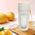 thumbnail image 1 of Exprimidor eléctrico USB perfecl Mini Licuadora Personal 340 ml vaso Exprimidor de batidos recargable multifuncional para jugo de frutas regalo Naranja, 1 of 8