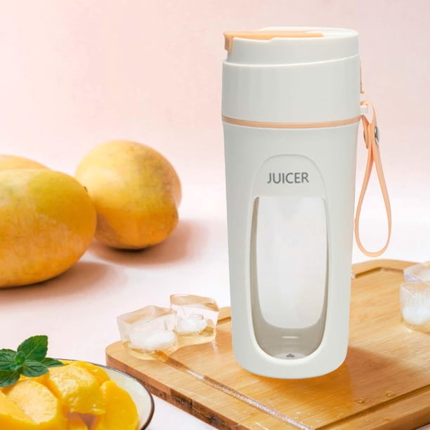 Exprimidor eléctrico USB perfecl Mini Licuadora Personal 340 ml vaso Exprimidor de batidos recargable multifuncional para jugo de frutas regalo Naranja