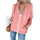 thumbnail image 1 of Puntoco Moda Mujer Casual Con Capucha Slim Cremallera Polar Suéter Abrigo Puntoco Puntoco-1, 1 of 5