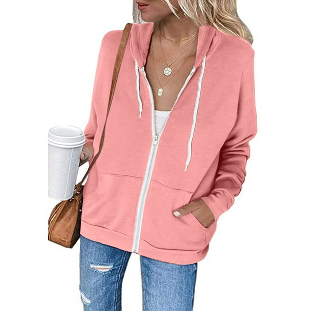Puntoco Moda Mujer Casual Con Capucha Slim Cremallera Polar Suéter Abrigo Puntoco Puntoco-1