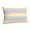 14"x20", variant on Hidden Zipper Pillowcases Pastel Rainbow Striped Lumbar Pillow Case Decorative Pillow Cases Bed Cushion Covers 14"x20"