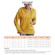 thumbnail image 4 of Sudadera Para Mujer, Sudaderas Con Capucha Para Mujer, Cómoda, Transpirable, Suave, Sencilla, Moderna Para El Trabajo ANGGREK Amarillo XL, 4 of 5