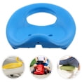 thumbnail image 3 of Asiento de triciclo para niños, sillín de plástico de repuesto para bicicletas de niños pequeños, asiento de bicicleta con respaldo engrosado para montar en triciclo, 3 of 7