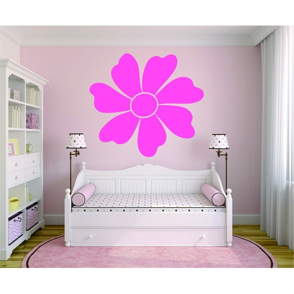 Custom Wall Decal : Flower Baby Girl Teen Bedroom Design 16x24"