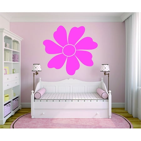 Custom Wall Decal Sticker Flower Baby Girl Teen Bedroom Design 16x24 Inches