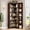 Black Walnut, variant on Homieasy 6-Tier Corner Bookshelf, 79'' Tall Modern L Shaped Bookcase with 13 Open Storage Shelves, Corner Storage Shelf for Home Office, Living Room, Bedroom, Black Walnut