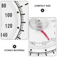 thumbnail image 3 of Pawsdot Portable White Window Thermometer with Suction Cup for Home and Garden, 3 of 6