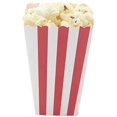thumbnail image 4 of Popcorn Boxes Popcorn Holder Containers Cartons Paper Bags Stripe Box,24pcs, 4 of 4