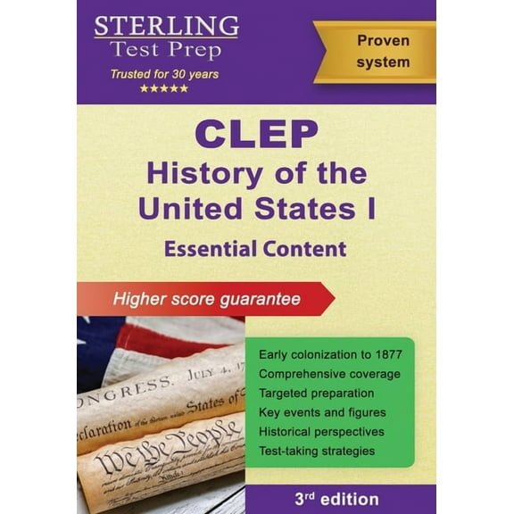CLEP History of the United States I: Essential Content, (Paperback)