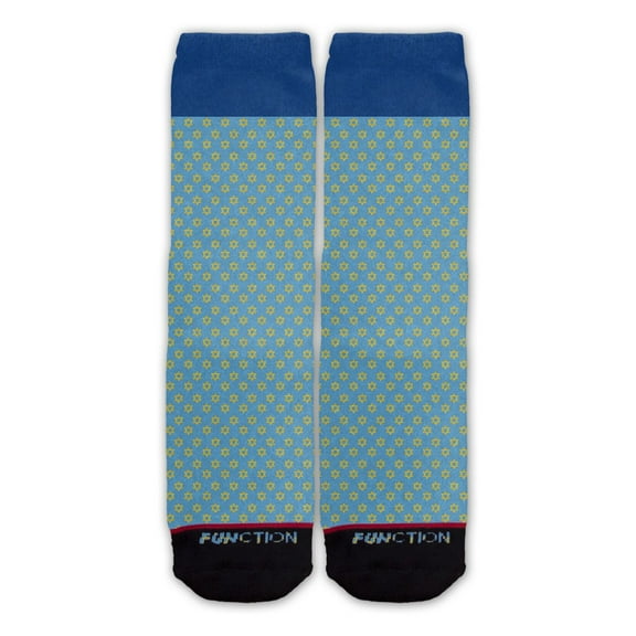 Function - Hanukkah Blue Star Pattern Fashion Socks