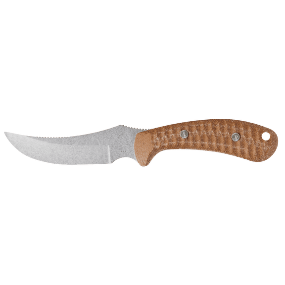 Case XX Knives Ridgeback Fixed Blade Hunter Natural Canvas Stainless Knife