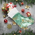 thumbnail image 6 of Coolnut Marble Christmas Stocking, Personalized Large Candy Stocking, Xmas Stockings Decoration Hanging Gift for Family Holiday Party Ornaments Decor Fireplace, 6 of 7