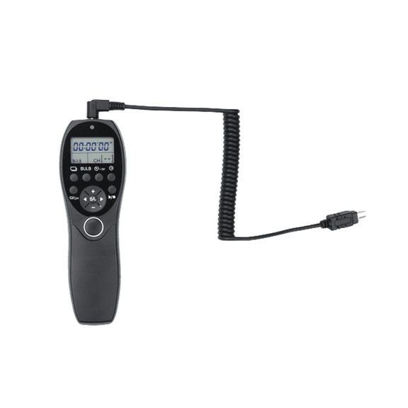 Foto&Tech LCD Timer Shutter Release Remote Control Cord for Nikon D7500 D750 D5600 D5500 D7200 D7100 D5200 D5100 D5000 D3300 D3200 D3100 D90